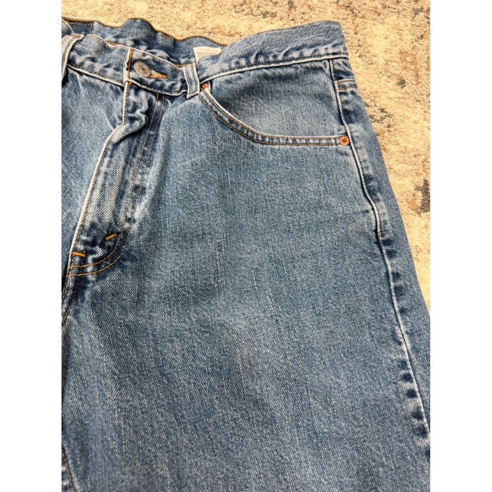 Levis 550 Relaxed Fit Mens Jeans 34x32 Medium Wash Blue Denim 00550-4891 Vintage - Picture 4 of 16
